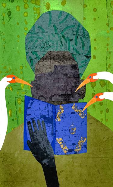Print of Expressionism World Culture Mixed Media by khaled morad
