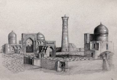 Print of Architecture Drawings by Fotima Sharipova