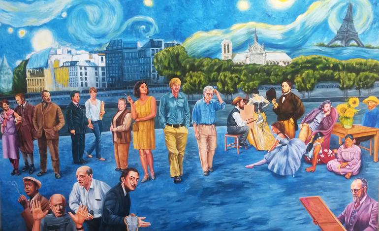 Original Other Cinema Painting by Azita Mehrad