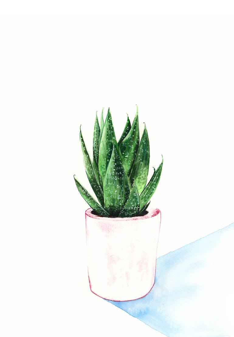 Original Botanic Painting by Laura Dennis