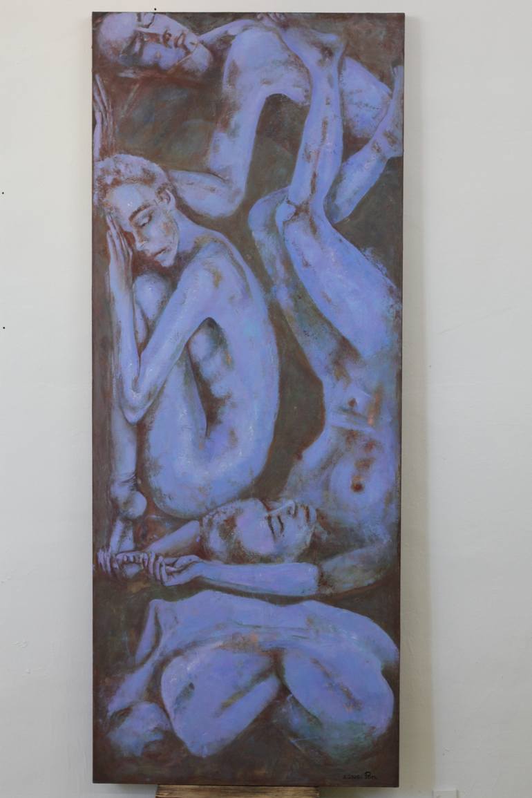 Original Erotic Painting by Palaiciuc  Tatiana
