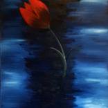 Passionate tulip by Aynur Vardeh