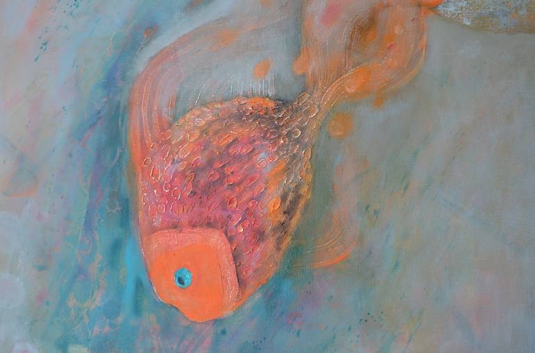Original Fish Painting by Rositsa Popcheva