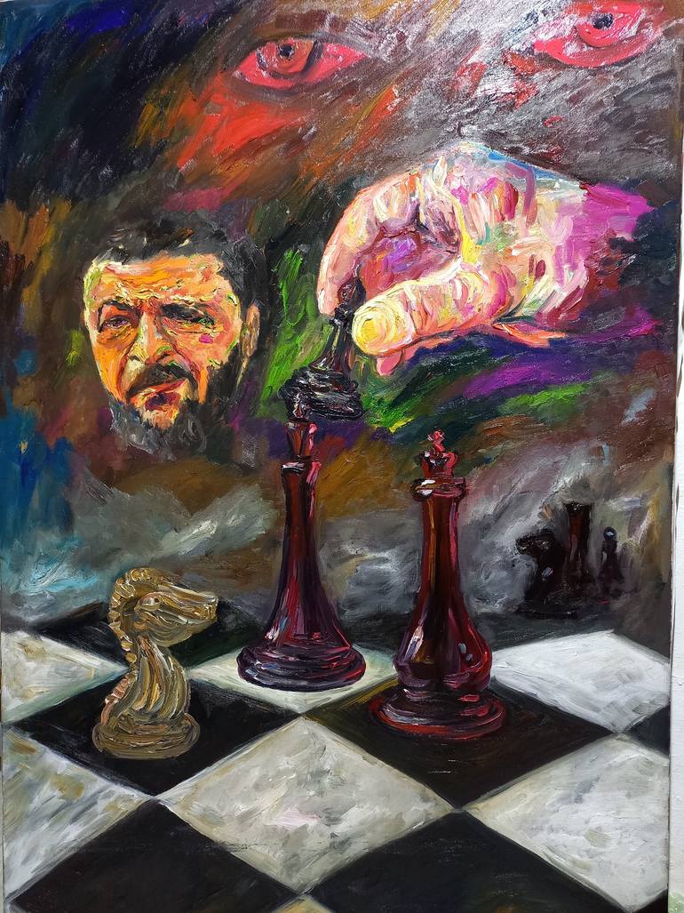 Game Painting by Margarita Makarova Saatchi Art
