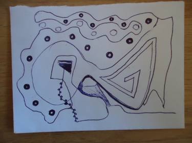 Original Conceptual Outer Space Drawings by Philippe Aguasca