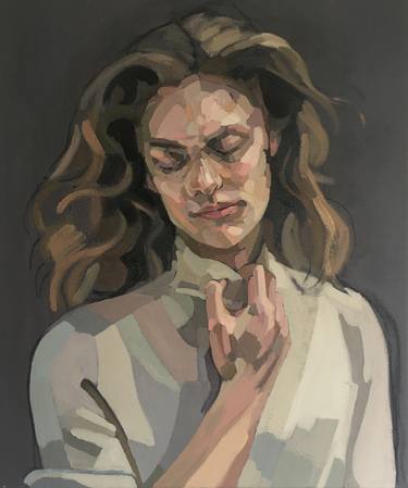 Original Figurative Portrait Paintings by Chris Eastham