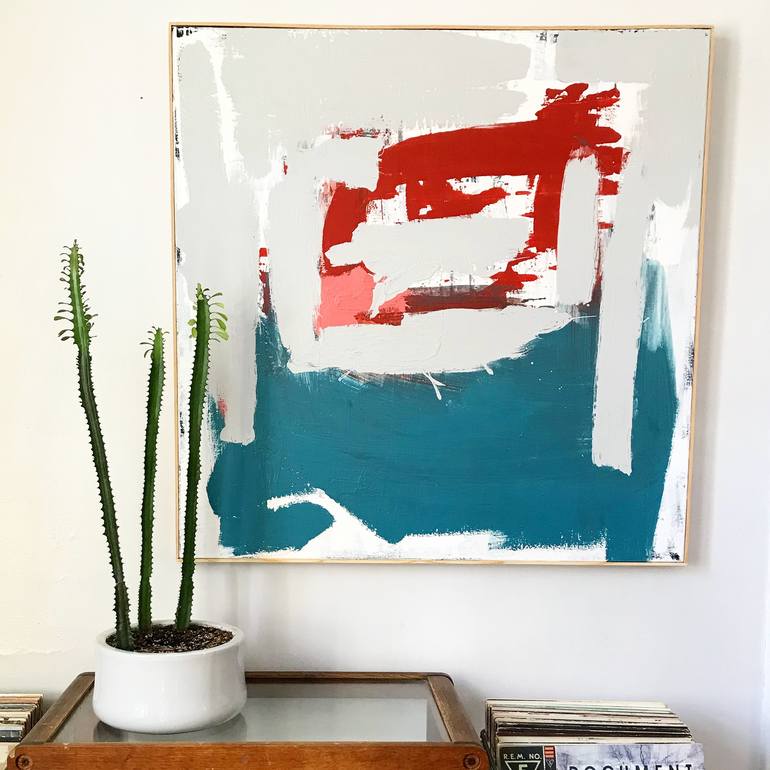 Original Abstract Expressionism Abstract Painting by Jessie Shay