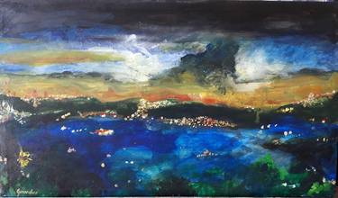 Original Expressionism Landscape Paintings by Girardini Franco