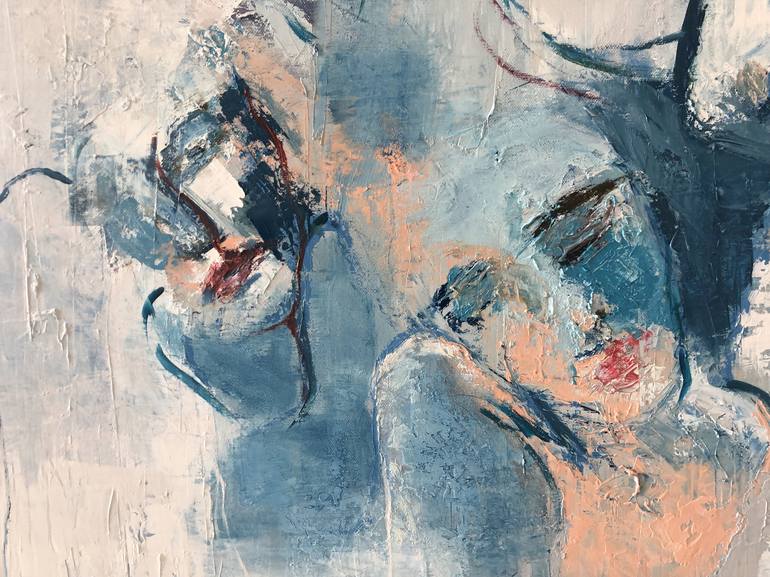 Original Figurative Abstract Painting by Reem Khader