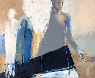 Original Figurative Abstract Paintings by Reem Khader