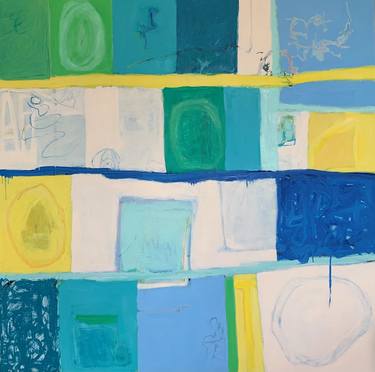 Original Abstract Expressionism Abstract Paintings by Mimi McCallum