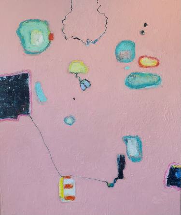 Original Abstract Expressionism Abstract Paintings by Mimi McCallum