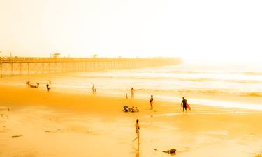 Original Minimalism Beach Photography by Elkin Cabarcas Mora