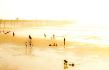 Original Minimalism Beach Photography by Elkin Cabarcas Mora