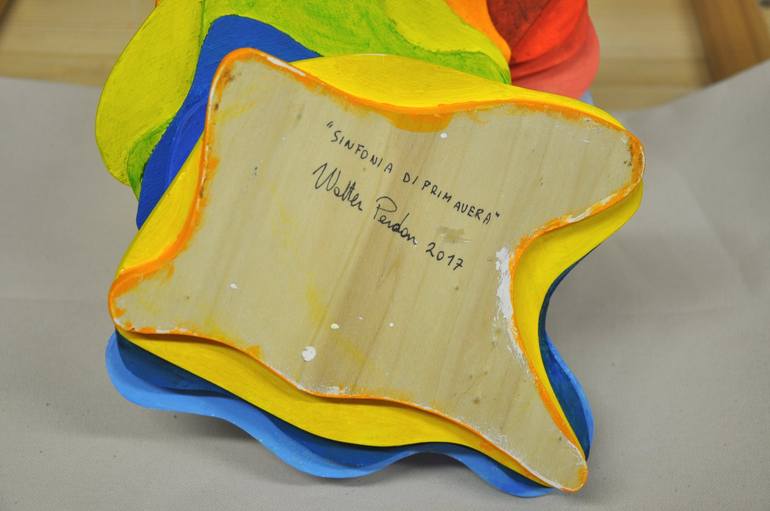 Original Abstract Expressionism Abstract Sculpture by Walter Perdan