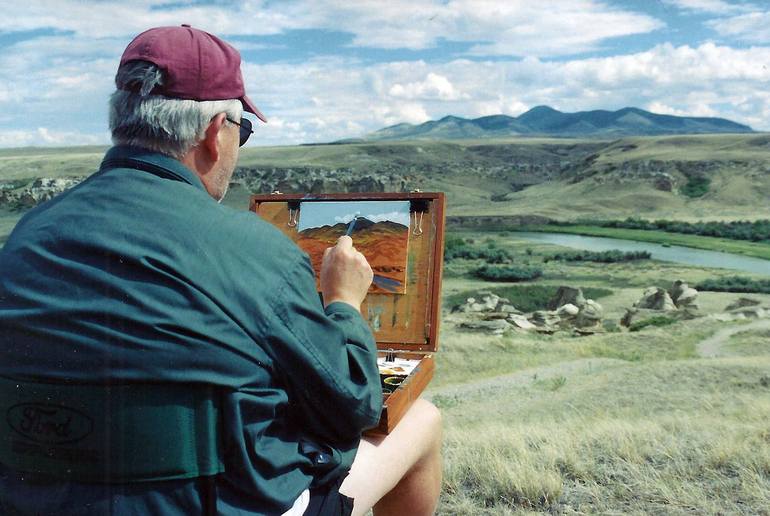 Original Landscape Painting by Doug Cosbie