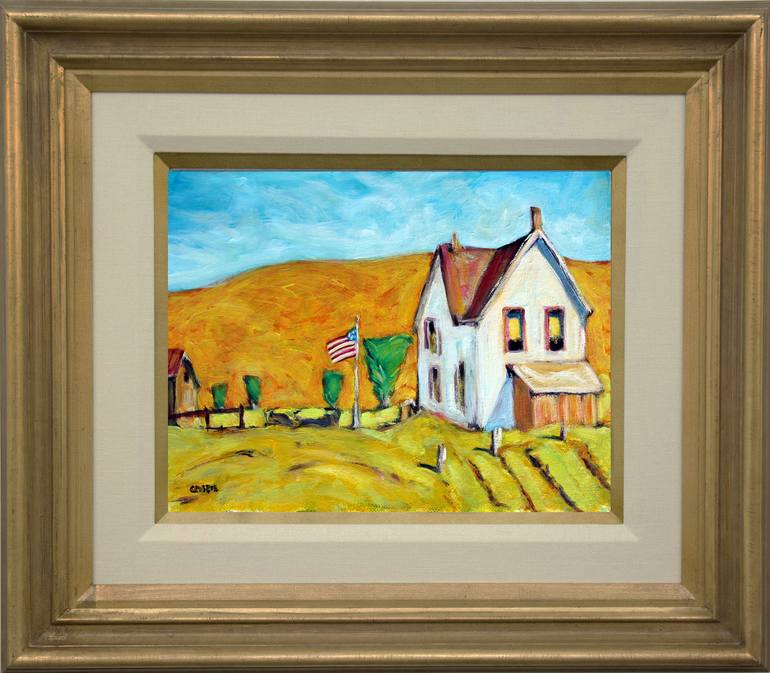 Original Impressionism Landscape Painting by Doug Cosbie