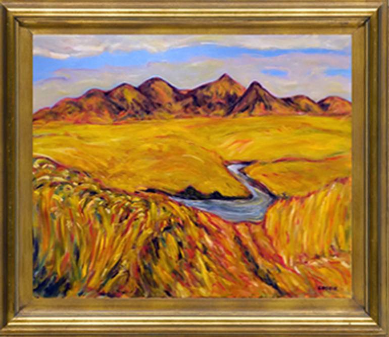 Original Fine Art Landscape Painting by Doug Cosbie