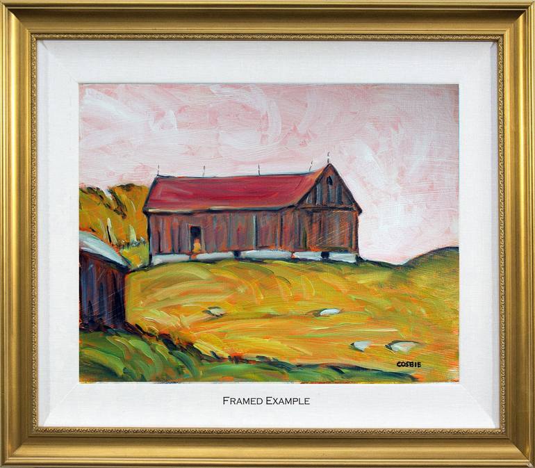 Original Expressionism Landscape Painting by Doug Cosbie