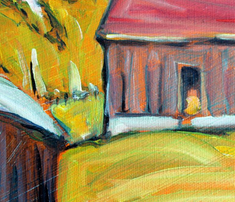 Original Expressionism Landscape Painting by Doug Cosbie
