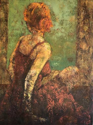 Original Abstract Expressionism Women Paintings by Marina Teding van Berkhout