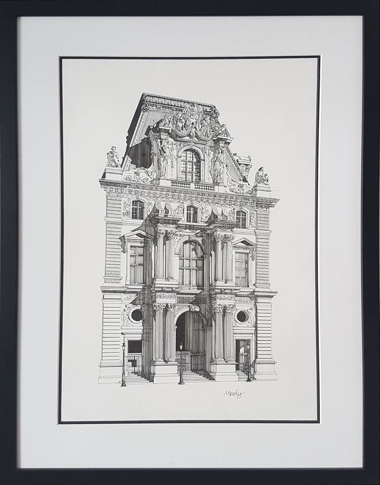Original Architecture Drawing by Max Kerly