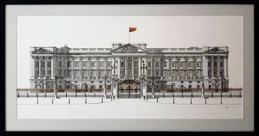 Saatchi Art Artist Max Kerly; Drawings, “Buckingham Palace.” #art