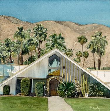 Saatchi Art Artist Max Kerly; Paintings, “Palm Springs I.” #art