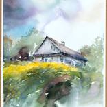 Old abandoned cottage by Andrzej Rabiega