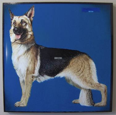 Original Conceptual Dogs Paintings by Gary Schafter