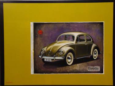 Original Modern Automobile Paintings by Gary Schafter