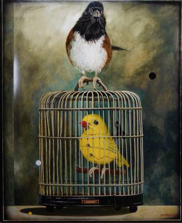 Original Conceptual Animal Paintings by Gary Schafter