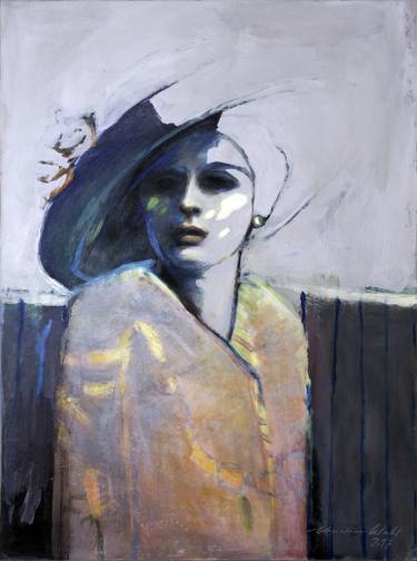 Original Women Painting by Christian Wahl