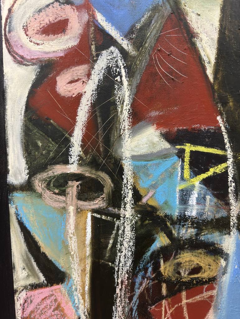 Original Abstract Expressionism Abstract Painting by Tate Ellington