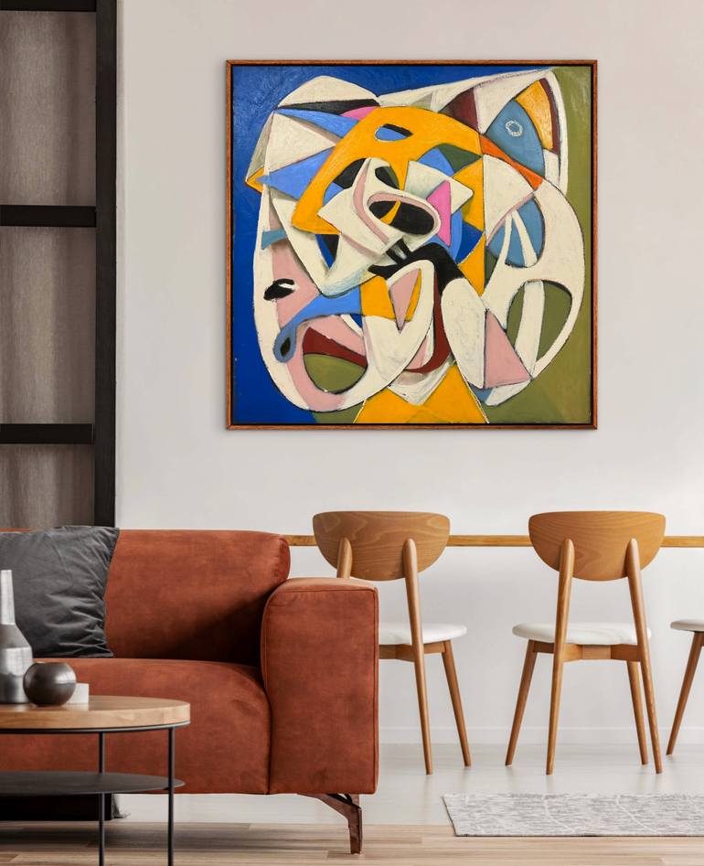 Original Abstract Expressionism Abstract Painting by Tate Ellington
