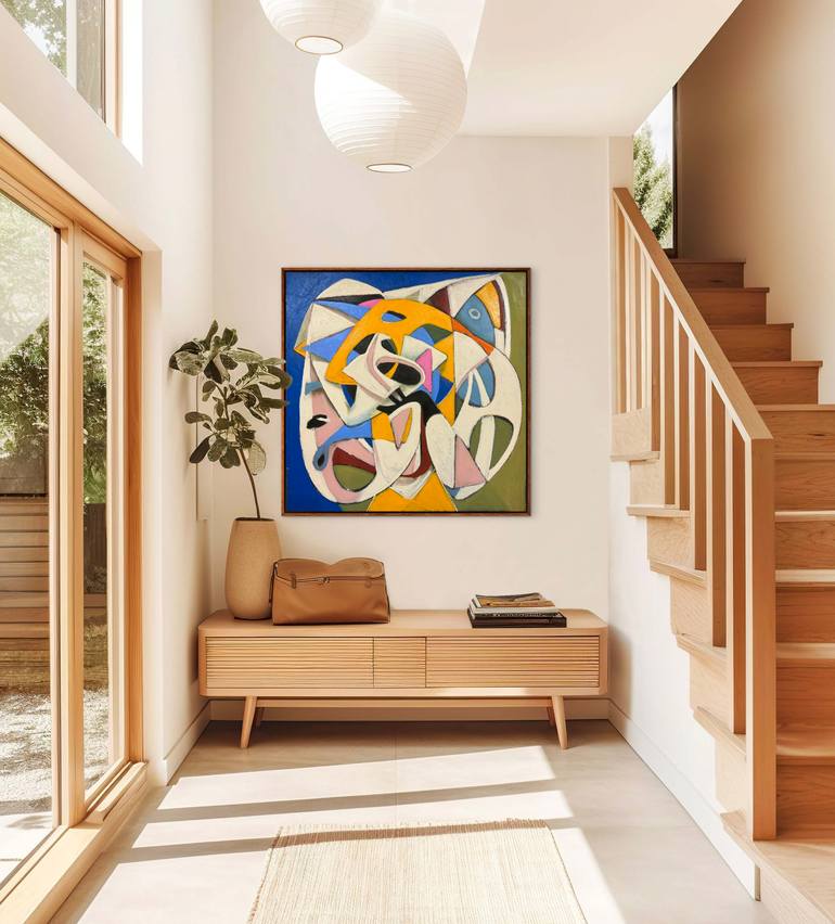 Original Abstract Expressionism Abstract Painting by Tate Ellington