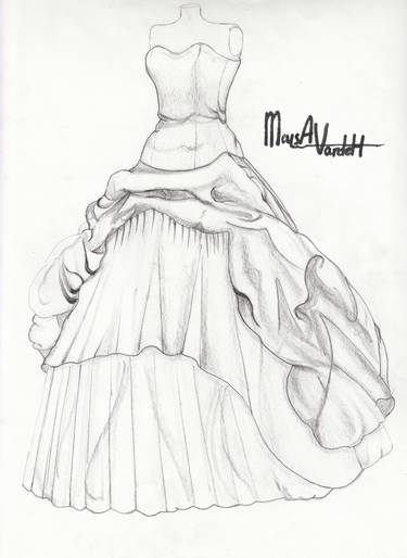 Print of Fashion Drawings by Meysa Vardeh