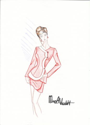 Print of Fashion Drawings by Meysa Vardeh