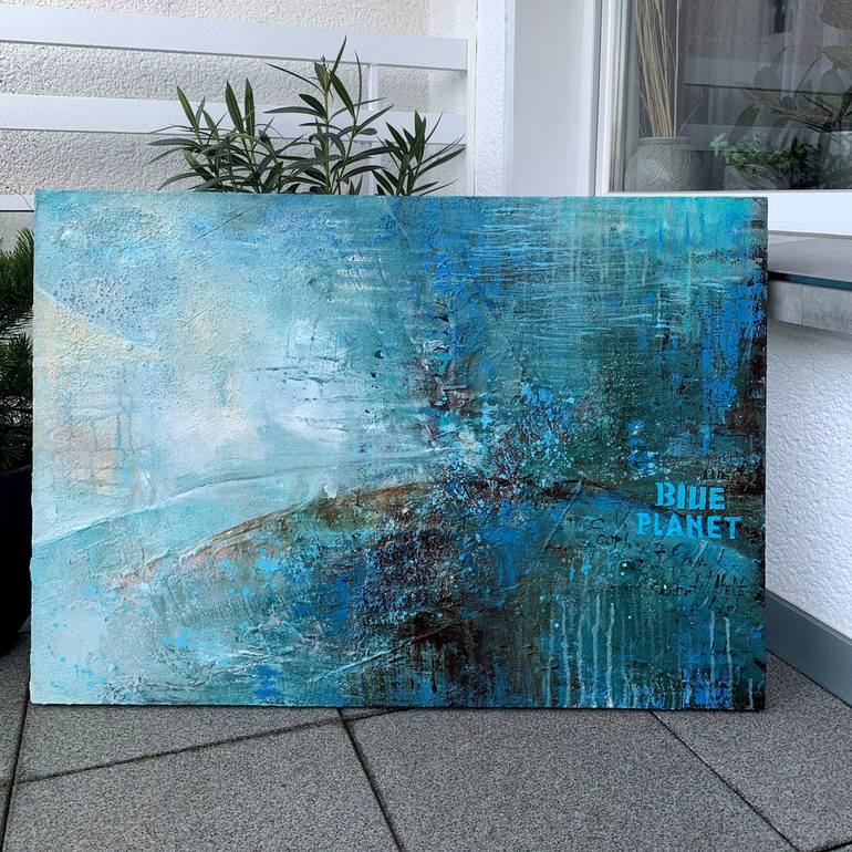 Original Abstract Nature Painting by Irina Laube