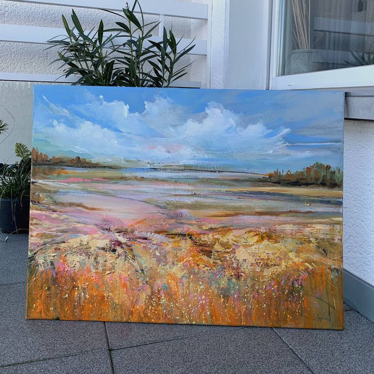 Original Impressionism Landscape Painting by Irina Laube