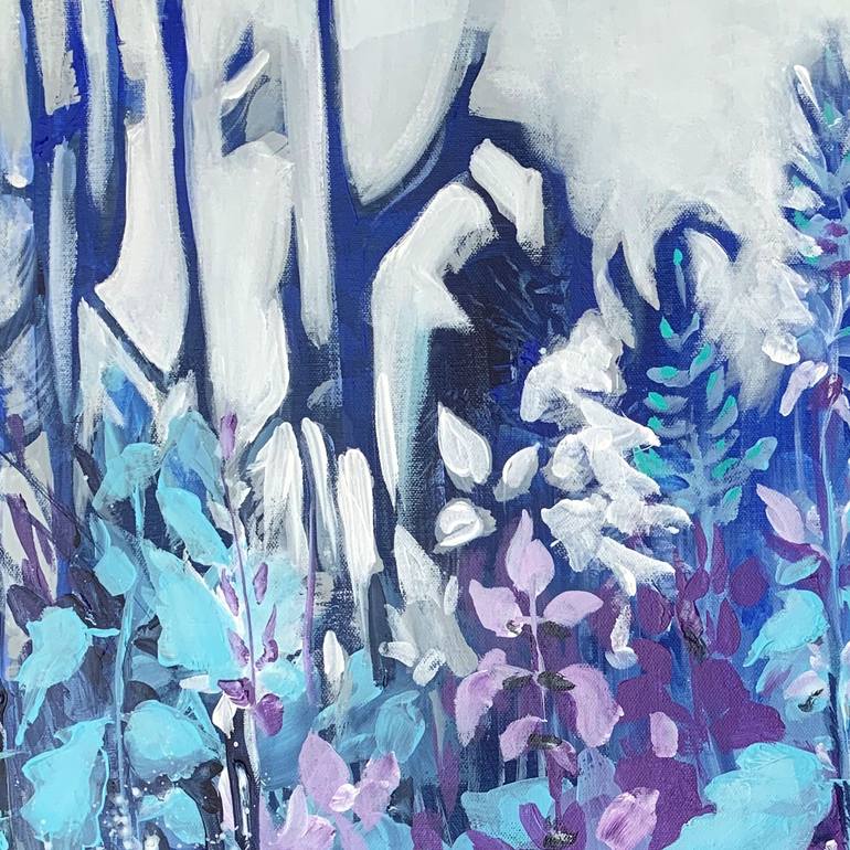 Original Contemporary Floral Painting by Irina Laube