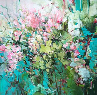 Original Floral Paintings by Irina Laube