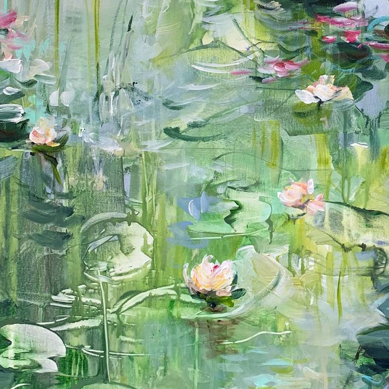 Original Floral Painting by Irina Laube