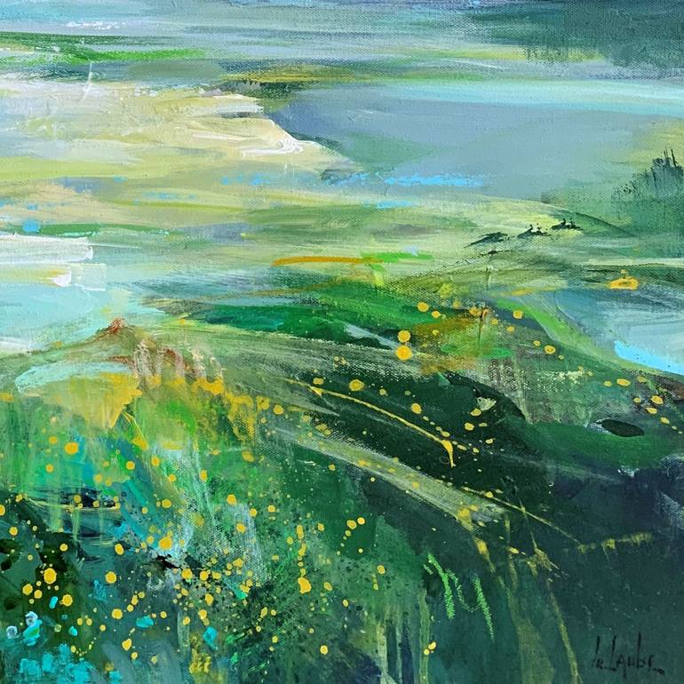 Original Landscape Painting by Irina Laube