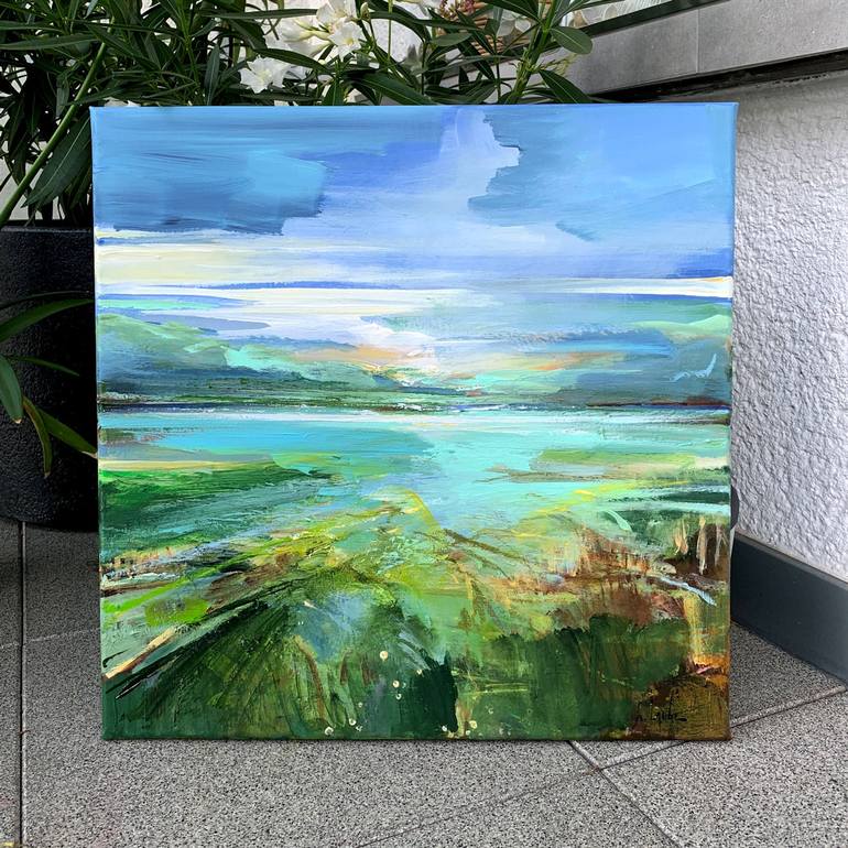 Original Contemporary Landscape Painting by Irina Laube