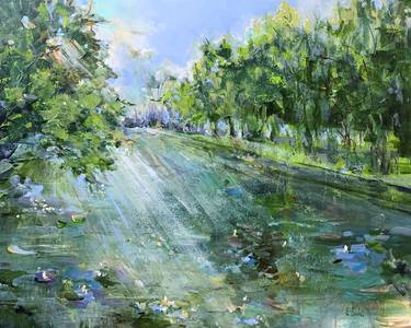 Original Fine Art Landscape Paintings by Irina Laube