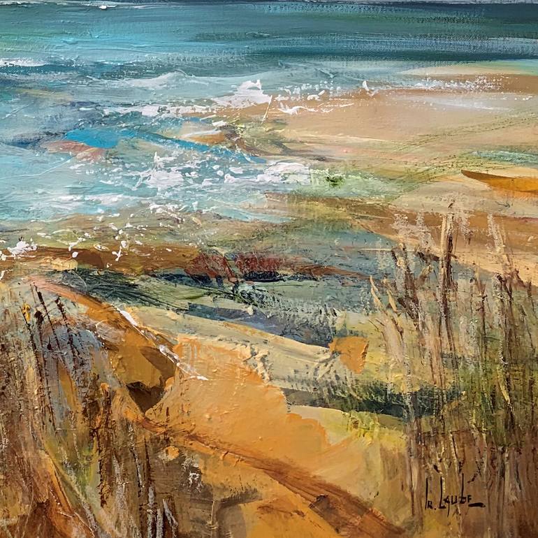 Original Contemporary Seascape Painting by Irina Laube