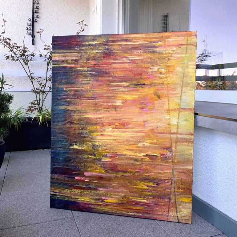 Original Abstract Painting by Irina Laube