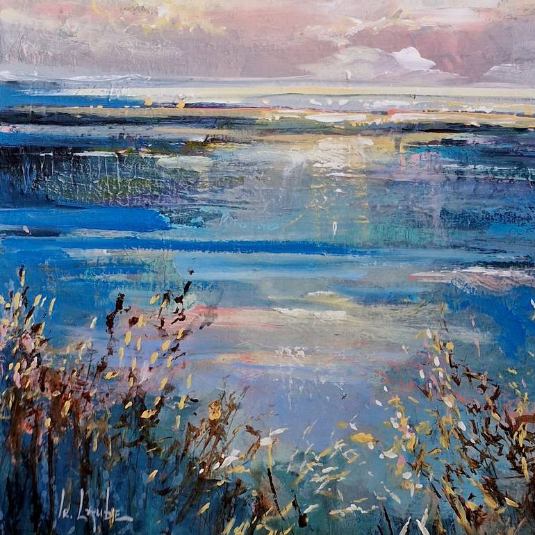 Original Landscape Painting by Irina Laube