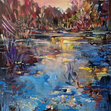 Original Fine Art Landscape Paintings by Irina Laube